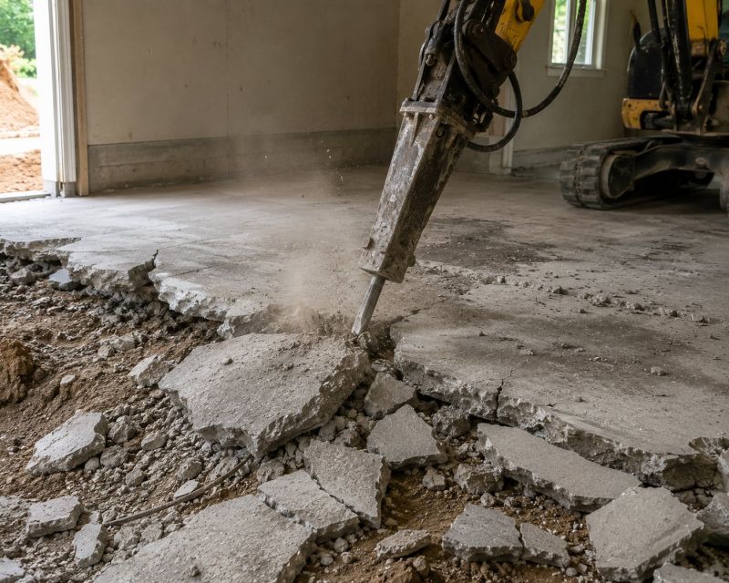 Concrete Floor Removal Service
